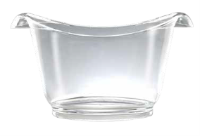 SEAU A CHAMPAGNE Albatros - Transparent - GOLD PLAST